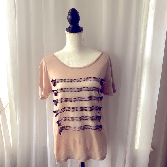 J.Crew linen tee shirt - Picture 1 of 4